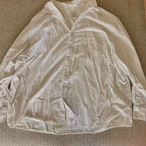 Amazon Essentials Cream Button-Up Shirt